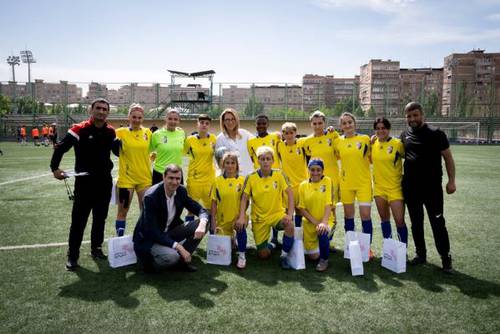 «Այսօր ներկա էի ֆուտբոլի Հայաստանի կանանց առաջնության վերջին տուրի «ՈՒրարտու» - «Լեռնային Արցախ» հանդիպմանը․ Մանե Թանդիլյան