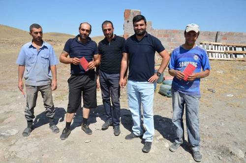 «Ապրելու երկիր» կուսակցության քարոզարշավը Սուսեր, Զարինջա և Հացաշեն բնակավայրերում (Լուսանկարներ)