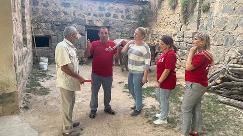 «Ապրելու երկիր» կուսակցության քարոզարշավը Բջնիում (Լուսանկարներ)