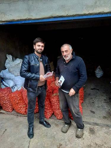 «Ապրելու երկիր» կուսակցության քարոզարշավը Ագարակում