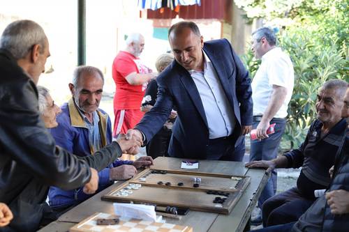 «Ապրելու երկիր» կուսակցության քարոզարավը Ալավերդիում (Լուսանկարներ)